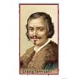 Evangelista Torricelli Italian Mathematician and Physicist Art Giclee Poster Print, 18x24