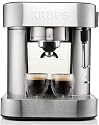 KRUPS XP601 Pump Espresso Machine with Thermo Block System and Stainless Steel Housing, Silver