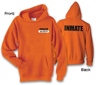  ARKHAM ASYLUM: INMATE Batman Hoodie