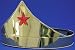 Search : Wonder Woman Ladies Adjustable 5" Gold Red Star Costume Crown Tiara