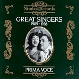 Great Singers, 1909-1938 by 