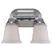 Sea Gull 44791-862 Belair Vintage Brown 2 Light Bath Vanity