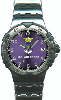 US Air Force Wrist Purple Dial
