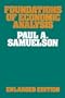 Foundations of Economic Analysis: Enlarged Edition (Harvard Economic Studies)