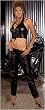 Leather Halter Top with Lace Up front, shown with item EML9119 in S, M, Large 1X 2X 3X
