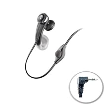 Plantronics MX203-X1 Mobile Headset for Most Phones with Standard 2.5mm Headset Jack - Audiovox, Blackberry, Kyocera, LG, Samsung, Sanyo, Tr?o