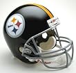 Pittsburgh Steelers 1963-76 Throwback Riddell Deluxe Replica Helmet - Football Sports Merchandise