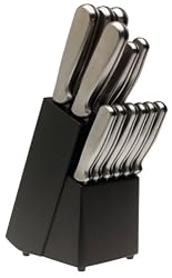 Ginsu 4827 International Traditions 14-Piece Stainless Steel Knife Block Set