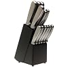 Ginsu 4827 International Traditions 14-Piece Stainless Steel Knife Block Set