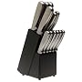 Ginsu 14-Piece Stainless Knife Set with Block