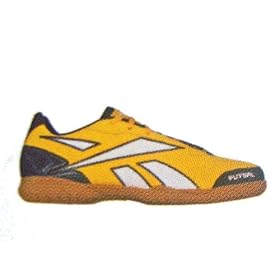 Reebok Cinco Futsal Football Shoes - Sunsprite / White / Athletic Navy