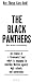 Black Panthers (Are These Cats Red?) Art Poster Print - 13" X 19"