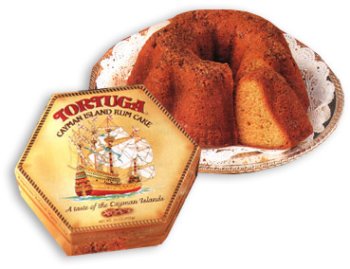 Tortuga Rum Cakes, Banana Rum Cake, 16-oz, Vacuum Packed by Tortuga Imports