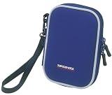 ELECOM 低反発発泡ポリウレタンデジタルカメラケース(参考収納寸法75*30*110)ブルー ZSB-DG006BU