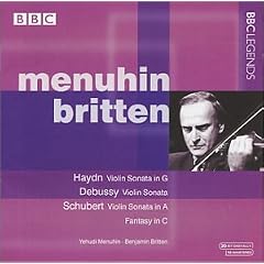 Menuhin & Britten Perform Haydn, Debussy & Schubert