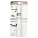 Almay One Coat Nourishing Mascara, Triple Effect, Blackest Black 501, 0.27-Ounce Packages (Pack of 3)