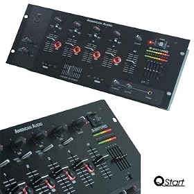 American Audio Q-2411 PRO 4-Channel DJ Mixer by 