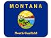 Search : US State Flag - North Garfield, Montana (MT) Mouse Pad