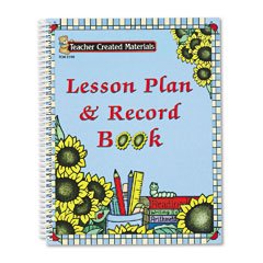 TEACHER CREATED RESOURCES Lesson Plan/Record Book, 8-1/2 x 11, 160 Pgs (Case of 8)