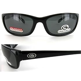 Gargoyle Unstable Sunglasses Black Smoke Polarized