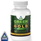 Gold SVETOL(R) Green Coffee Bean Extract | 800mg Of SVETOL(R) and Green Coffee Bean Extract Per Serving | Approx 50% Chlorogenic Acid | Weight Loss Supplement using Pure All Natural Veggie Capsules with ZERO Fillers, or Artificial Ingredients | NEW Premium Formula!