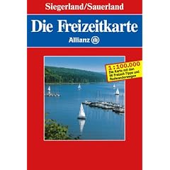 Die Freizeitkarte Allianz, Bl.15, Siegerland, Sauerland
