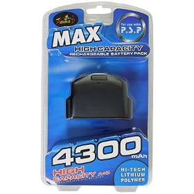 Shoppingcentre.net - Premium Sony PSP High Capacity Battery 4300 mAh
