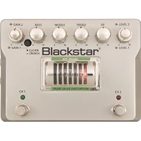 Blackstar HT Series HT-DUAL Tube Dual Distortion Guitar Effects Pedal by 