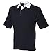 Front Row Men's Short Sleeve Sports Rugby Polo Shirt