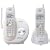 Panasonic GigaRange KX-TG2422W 2.4 GHz DSS Cordless Phone with Dual Handsets and Caller ID (White)
