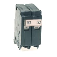 Cutler Hammer CH220 Circuit Breaker, 2-Pole 20-Amp