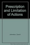 Prescription and limitation