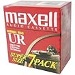 MAXELL UR-90 Blank Audio Cassette Tape (7 pack)