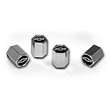 Chevy Bowtie-Silver Valve Cap Set