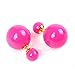 Ulike2 Hot Selling Noble Fashion Elegant Double Sided Pearl Earrings Ear Studs-5 Pairs