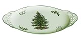 Spode Christmas Tree Signature Pierced Handled Platter