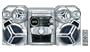 Panasonic SC-AK320S 300-Watt 5-CD Shelf System with Digital Tuner (Silver)