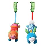Infantino Tagalong Chime Infant Toy - Steel Blue