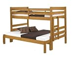 full size bunk beds American Woodcrafters Crossroads Twin Over Full Size Bunk Bed