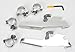 Memphis Shades Fats/Slims/Batwing Fairing Polished Trigger Lock Mount Kit w/Light Bar MEM8971