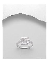 CZ Ring In 92.5 Sterling Silver