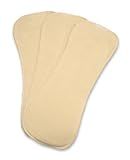 FuzziBunz Cloth Pocket Diaper Inserts - Hemp - 3 Pack, Medium