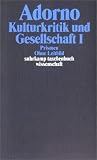 Gesammelte Schriften in 20 B&auml;nden: Band 10: Kulturkritik und Gesellschaft - Prismen - Ohne Leitbild - Eingriffe - Stichworte - Anhang - 2 B&auml;nde (suhrkamp taschenbuch wissenschaft) - Theodor W. Adorno