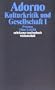 Gesammelte Schriften in 20 B�nden: Band 10: Kulturkritik und Gesellschaft. Prismen. Ohne Leitbild. Eingriffe. Stichworte. Anhang. 2 B�nde (suhrkamp taschenbuch wissenschaft)