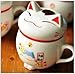 1 X Ceramic Fortune Cat Lucky Mug