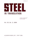 Zoom Produkt-Bild: Steel in Translation [Jahresabo]