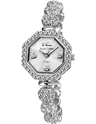 Gemorie Women Fashion Watch with Jewelry Band in Rhodium Plating (128994)