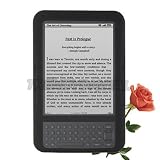 TrendyDigital High Grade Silicone Gel Case for the Amazon Kindle 3 (Third Generation Kindle, Kindle Wi-Fi, or Kindle 3G + Wi-Fi , 6" Display), Black