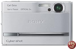 Sony Cybershot DSC-T9 6MP Digital Camera with 3x Optical Image Stabilization Zoom