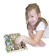 Melissa & Doug Deluxe Wooden Vehicles Maze Puzzle